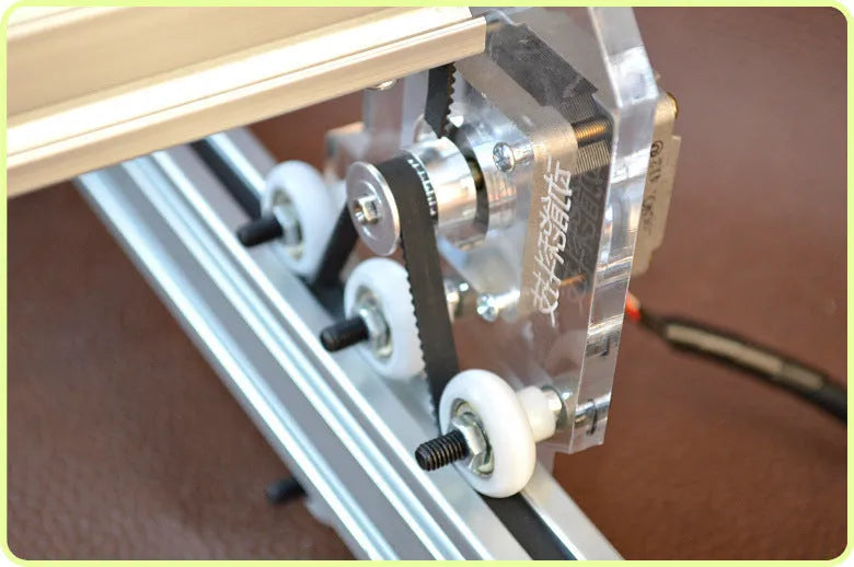Miniature laser engraving machine with 3000mw specification and 400x300mm base