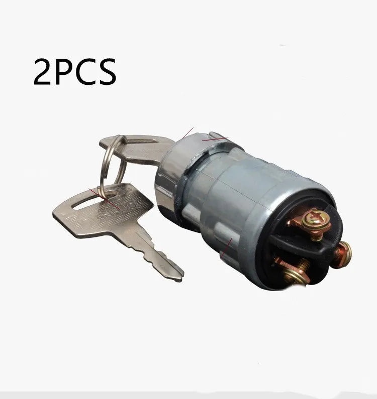 Copper ignition switch for trucks and forklifts, JK423 style variant