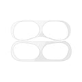 Electroplated metal sticker headphone film for Apple AirPods in gold, dustproof and fingerprint-proof, fits multiple sizes
