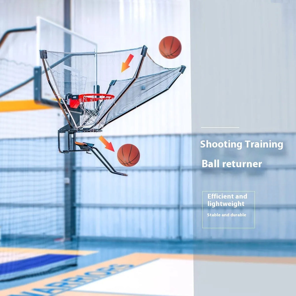 Upgraded second generation basketball training ball return with automatic serve function
