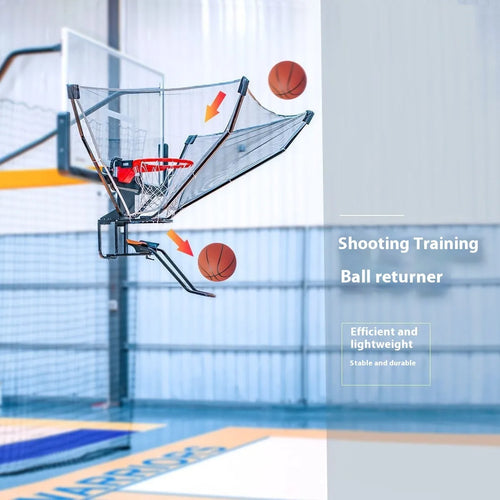Upgraded second generation basketball training ball return with automatic serve function