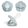 Baby pacifier edible silicone lace nipple for 0-6 months in light pink colour