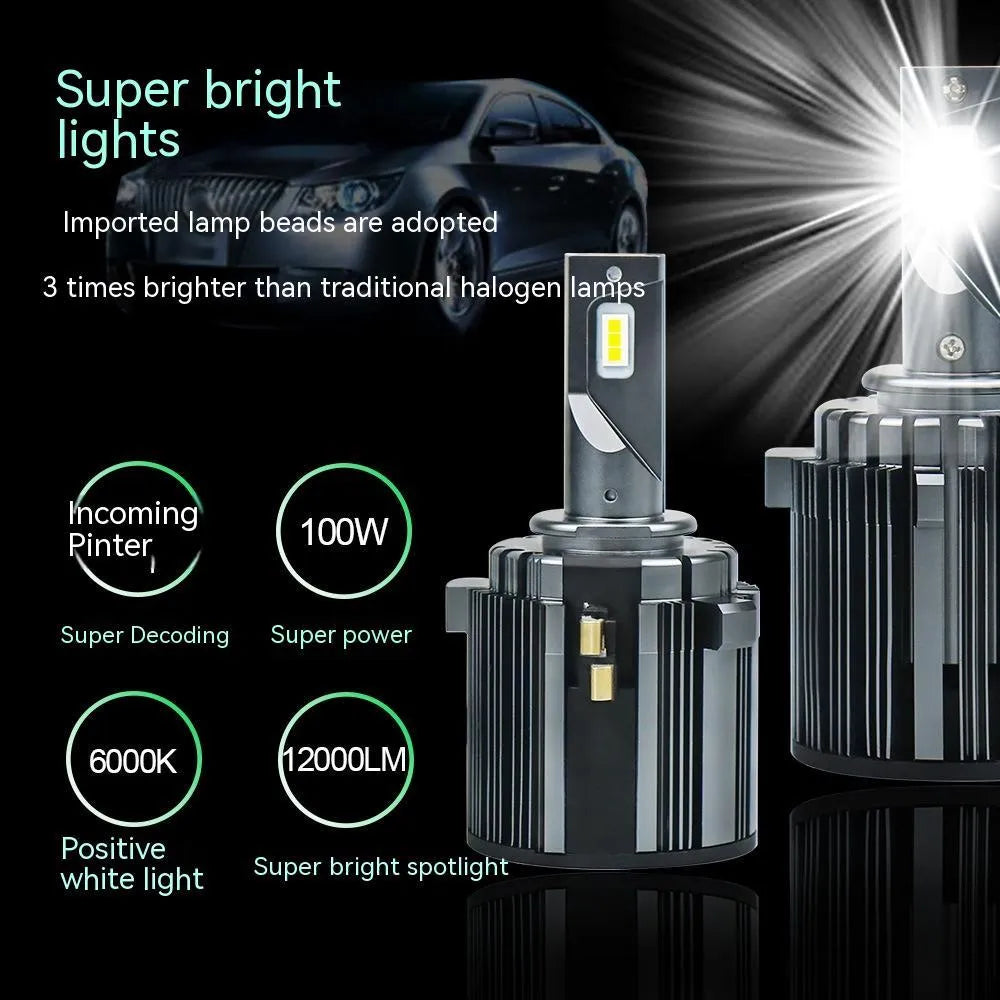 Golf 7 Xia Lang specific LED low beam headlight bulb with aviation aluminium housing