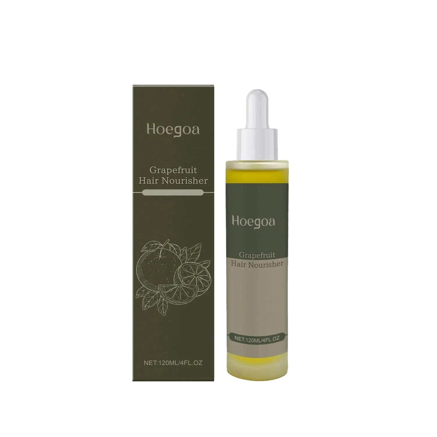 120ml grapefruit hair conditioner bottle with natural oils