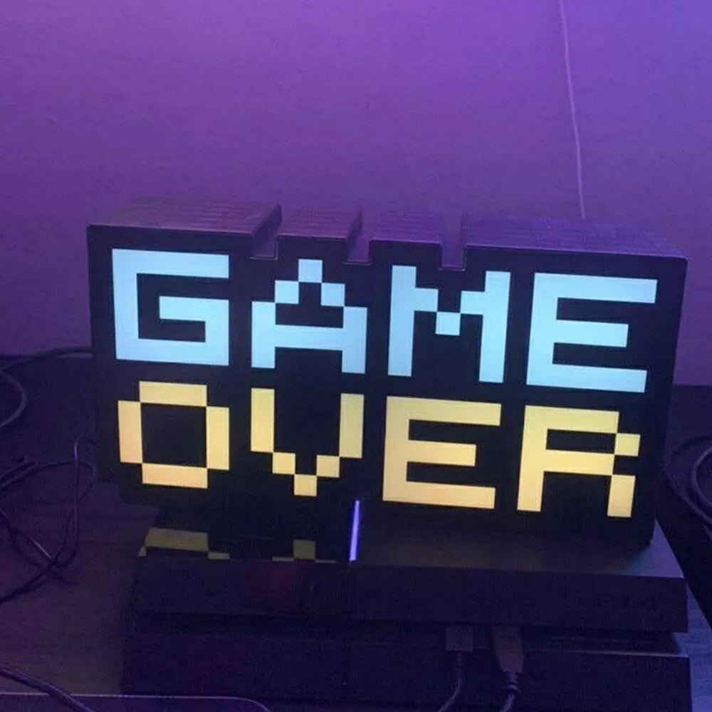 LED game atmosphere light with PVC shade button switch USB style in photo colour for leisure venues