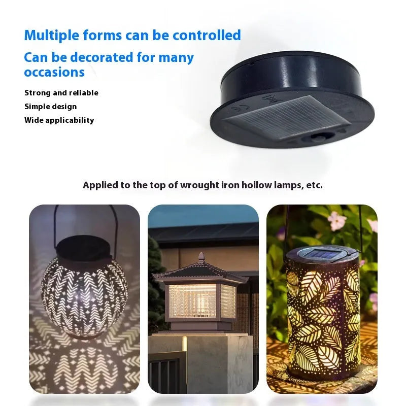 Oval solar lithium battery box measuring 2x7cm for LED highlight lamp
