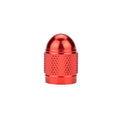 Aluminium mountain bike tyre valve cap in five colour options.