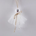 Halloween LED ghost lantern chain with colourful lights for venue decoration