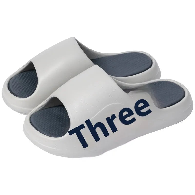 Platform slippers with EVA construction in multiple colour options