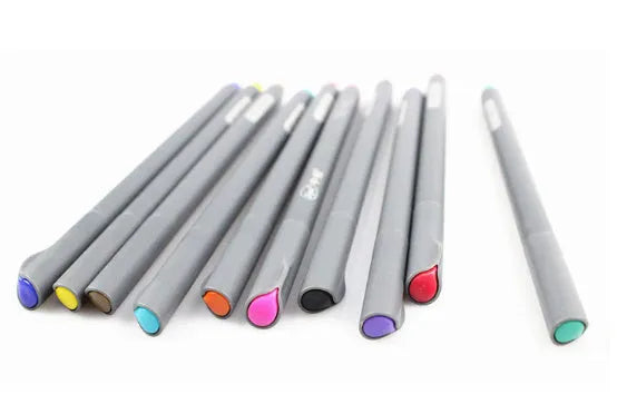 Black 0.38mm hook line drawing pen for architecture and technical drafting