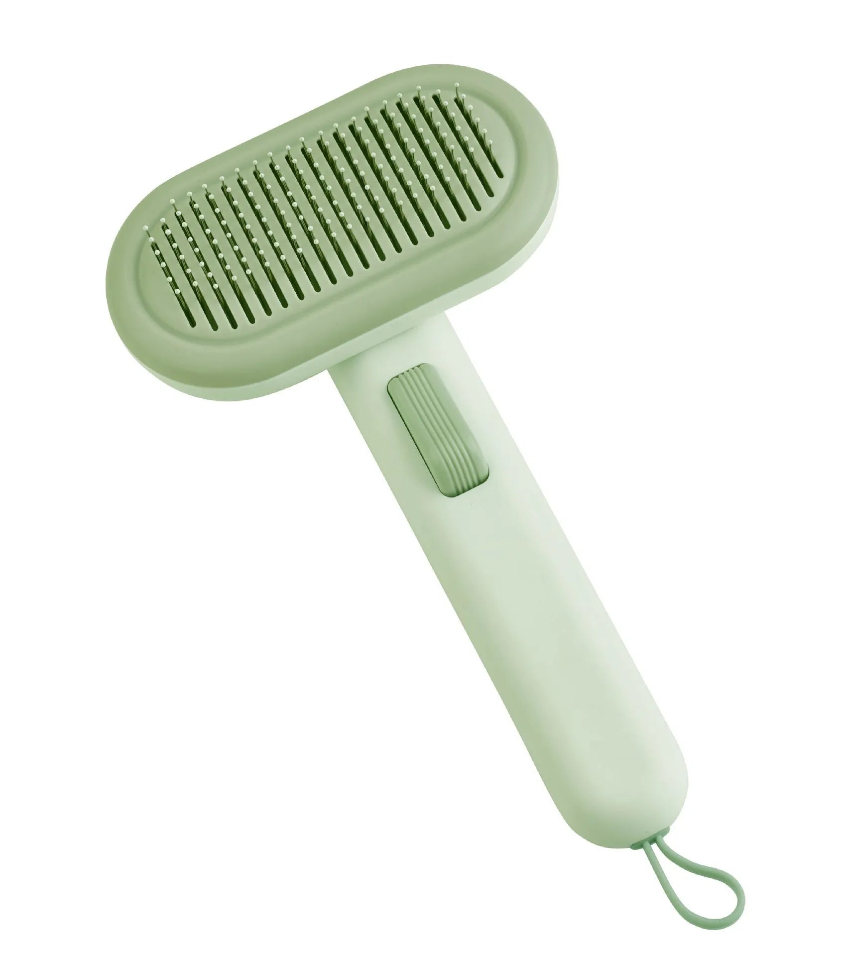 Large pet grooming comb with shaver and detangler in light grey colour