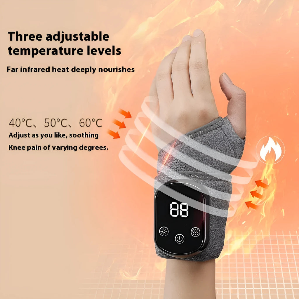 Rechargeable hand massager physiotherapy device with cloth surface measuring 50x29cm