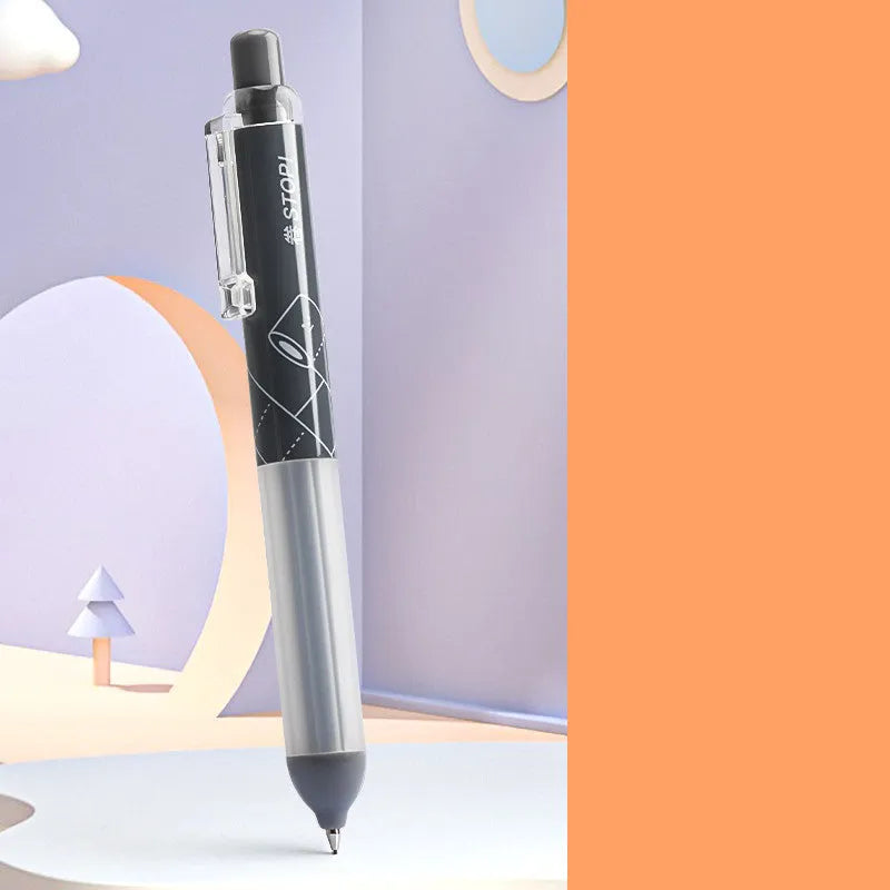 0.5mm automatic pencil with cloud grip in black or white colours