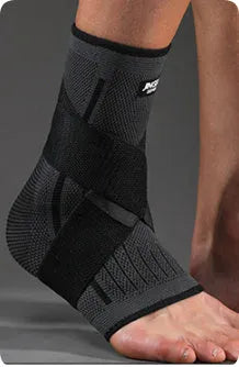 Sports ankle support for basketball running mountaineering in orange black green colours