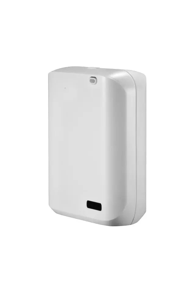 White HVAC wall mount smart aroma diffuser with 150ml capacity and app control for essential oils