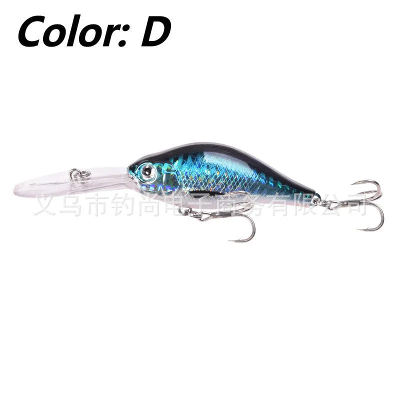 Little Fat Man Mino deep diving fishing lure measuring 10.5cm in various colour options