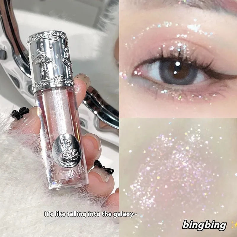 Ballet Liquid Eye Shadow in glitter liquid formula with five colour options including Sakura Field and Nutcracker