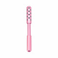 Purple germanium particles facial massage roller with 24 balls and 193mm handle for eye contour treatment