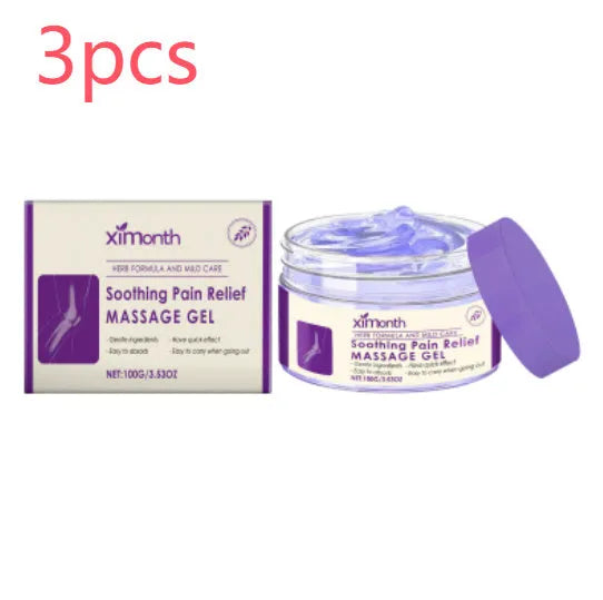 100g tube of joint and knee massage gel for daily body care application