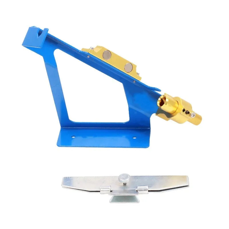 SPG Metal Stick Arrow Bonder fletching jig in stainless steel, blue or silver colour options