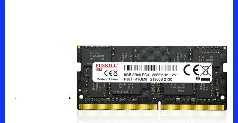 DDR4 laptop memory module 16GB 2666MHz with 260-pin connector for notebook upgrade