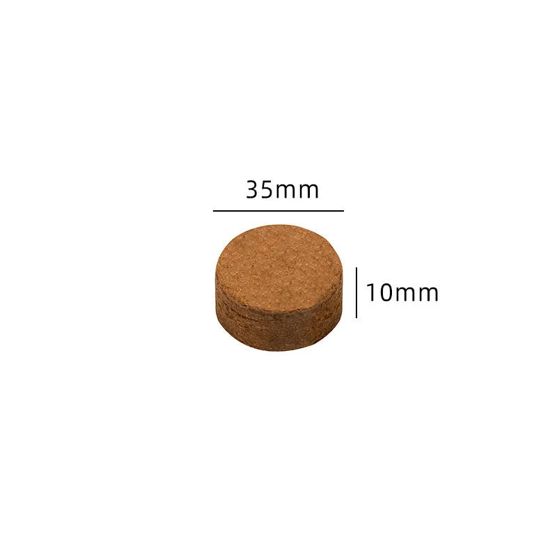 Nutrient soil medium vegetable planting and seedling blocks with various size specifications