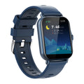 W10 Bluetooth smart watch showing heart rate and blood pressure monitoring on a 1.75-inch curved touch screen.