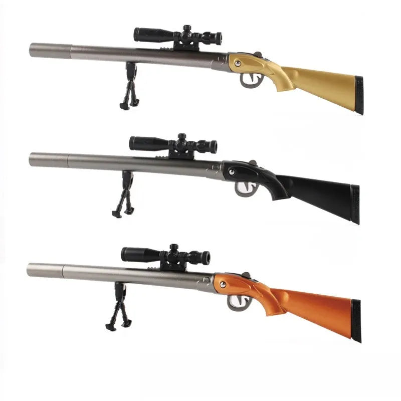 98K sniper rifle eating chicken themed gel pen with 0.5mm point and plastic modelling