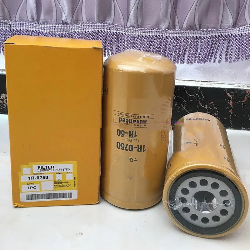 1R-0750 fuel filter element for diesel fuel filtration systems