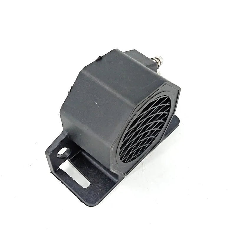 Black GQ-208A reversing horn for 12-80V vehicle systems with 105dB sound output