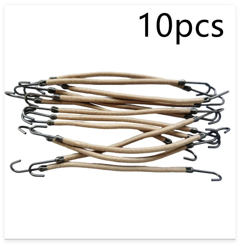 Double hook wig hair tools in black, dark brown and light brown colours