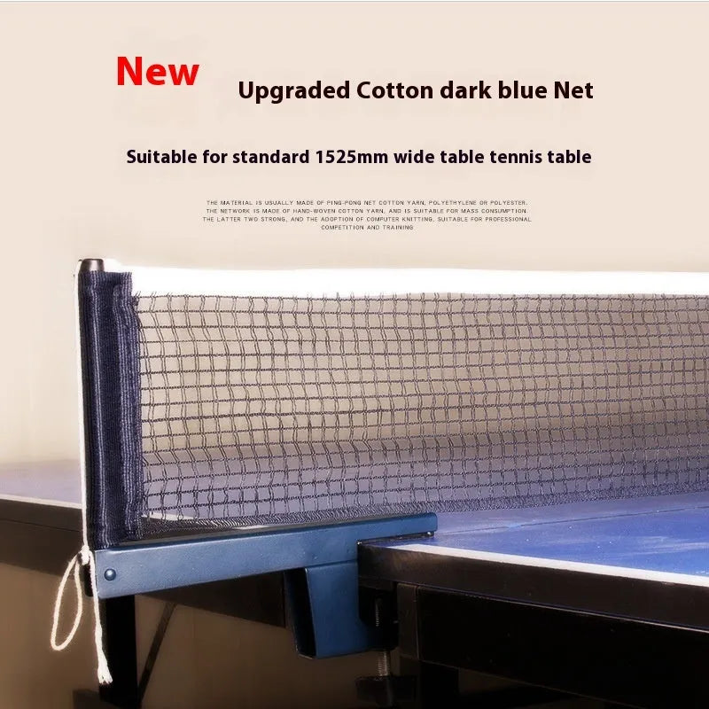 Table tennis post set with large thickened clip and grid frame for indoor open grid tables