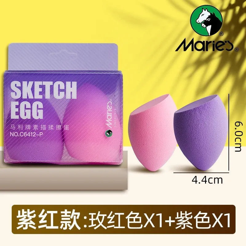 Bright R20212 coloured plastic fluorescent pen eraser smear tip sketch rubbing knife for artwork
