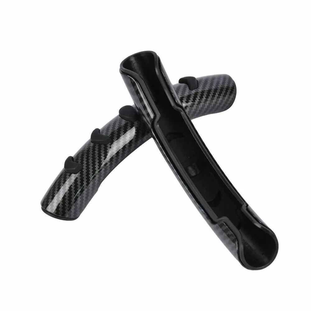 Carbon fibre black fibre anti-slip steering wheel sleeve for 38cm diameter wheels