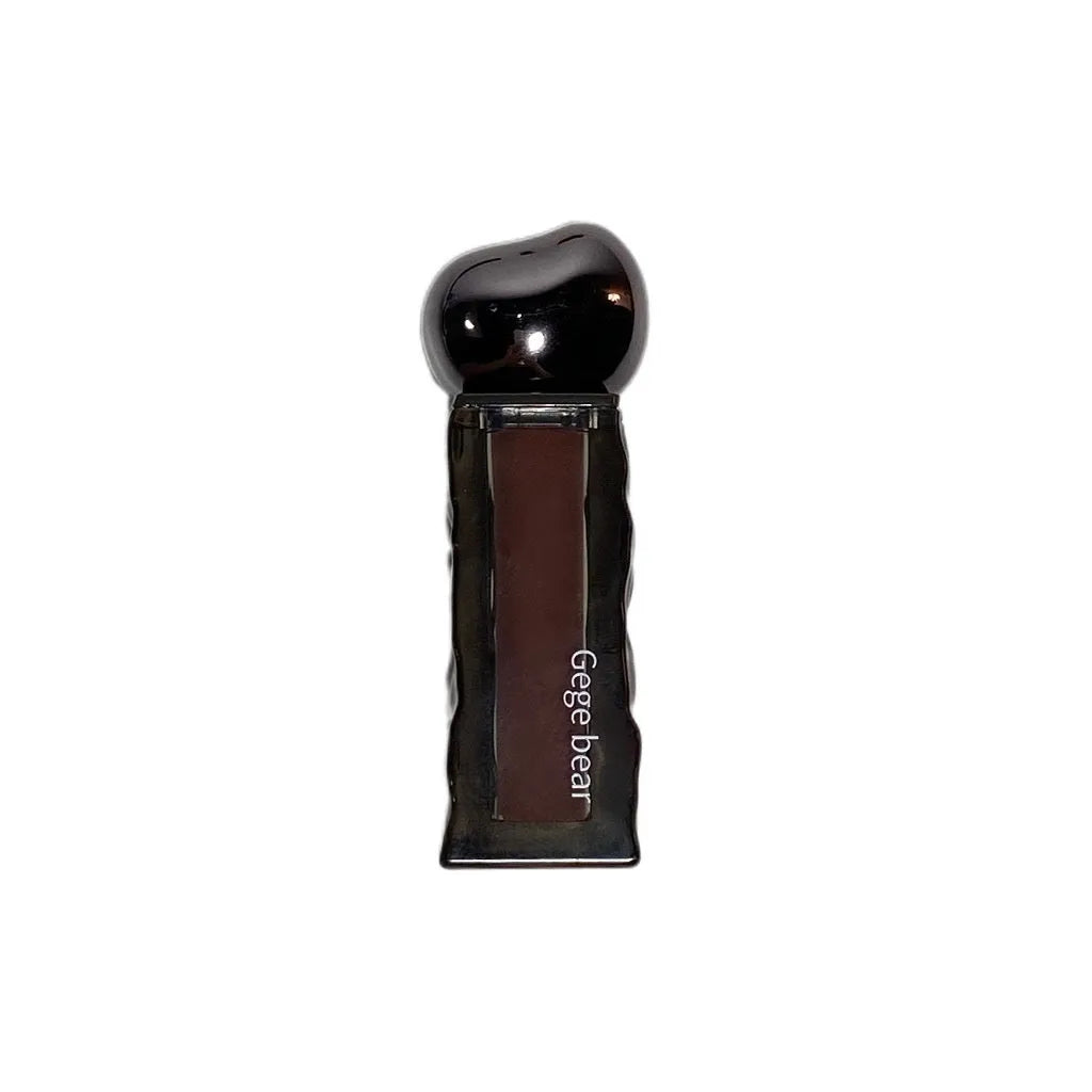 Glacier Lava Lip Lacquer in water-light mirror finish showing seven numbered colour options