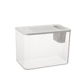 Plastic betta fish tank with cover in medium 32cm size for living room use