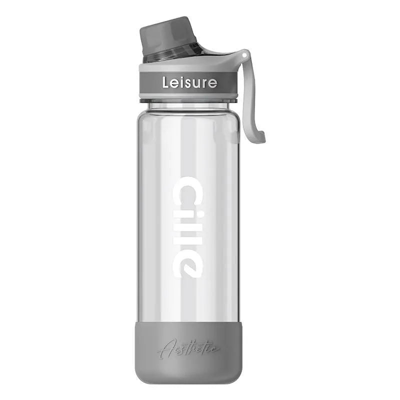 Plastic heat-resistant drinking cup in grey green pink colours with 520ml 780ml 1000ml capacity options