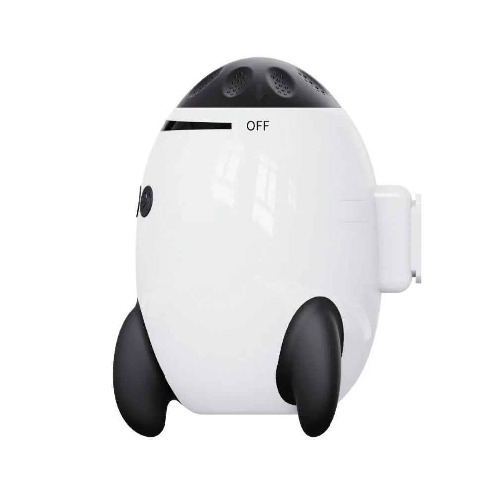 White baby stroller shaking device with Bluetooth and automatic shaking functions