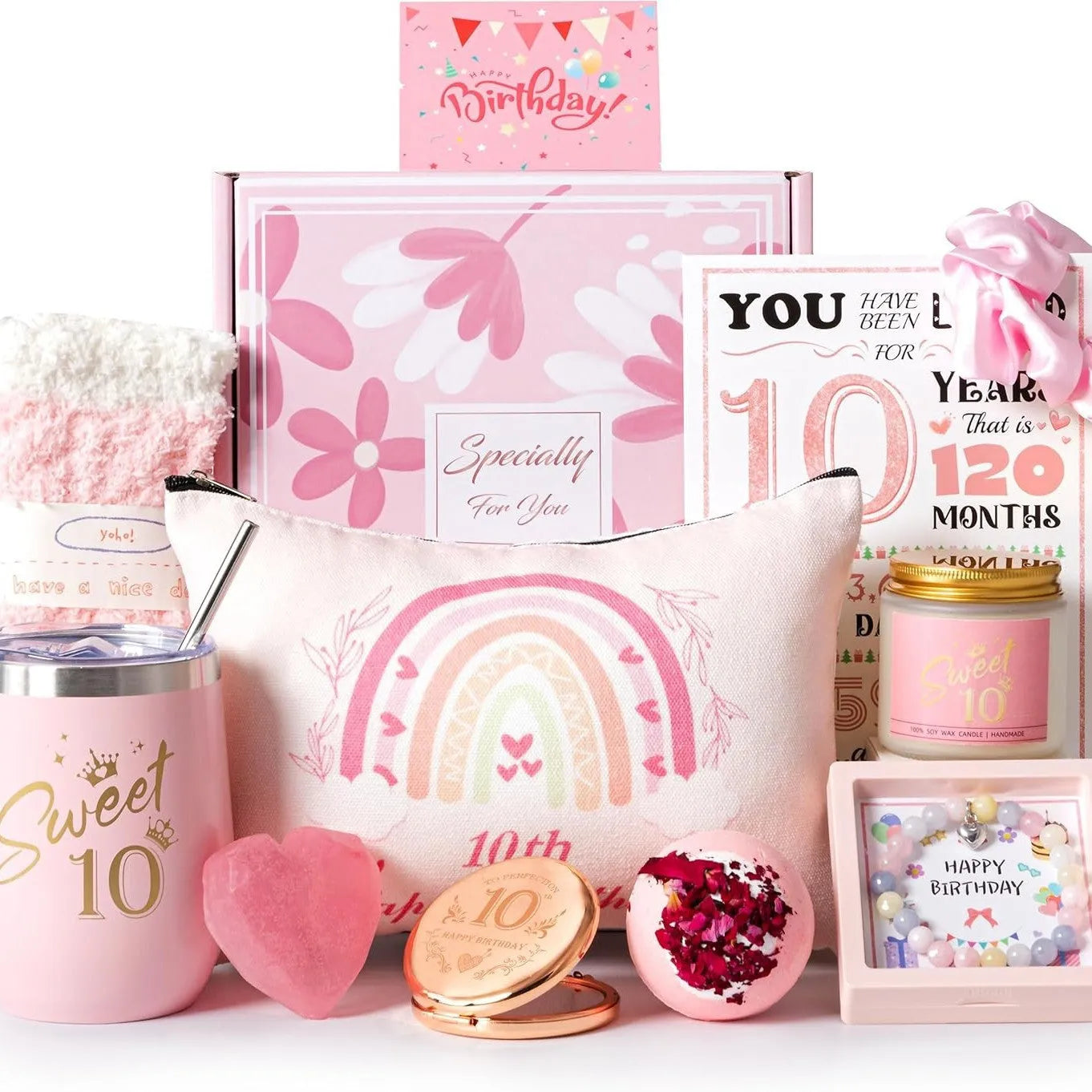 Soy wax aromatherapy candle bath set gift box in modern simplicity style with multiple colour suit options.
