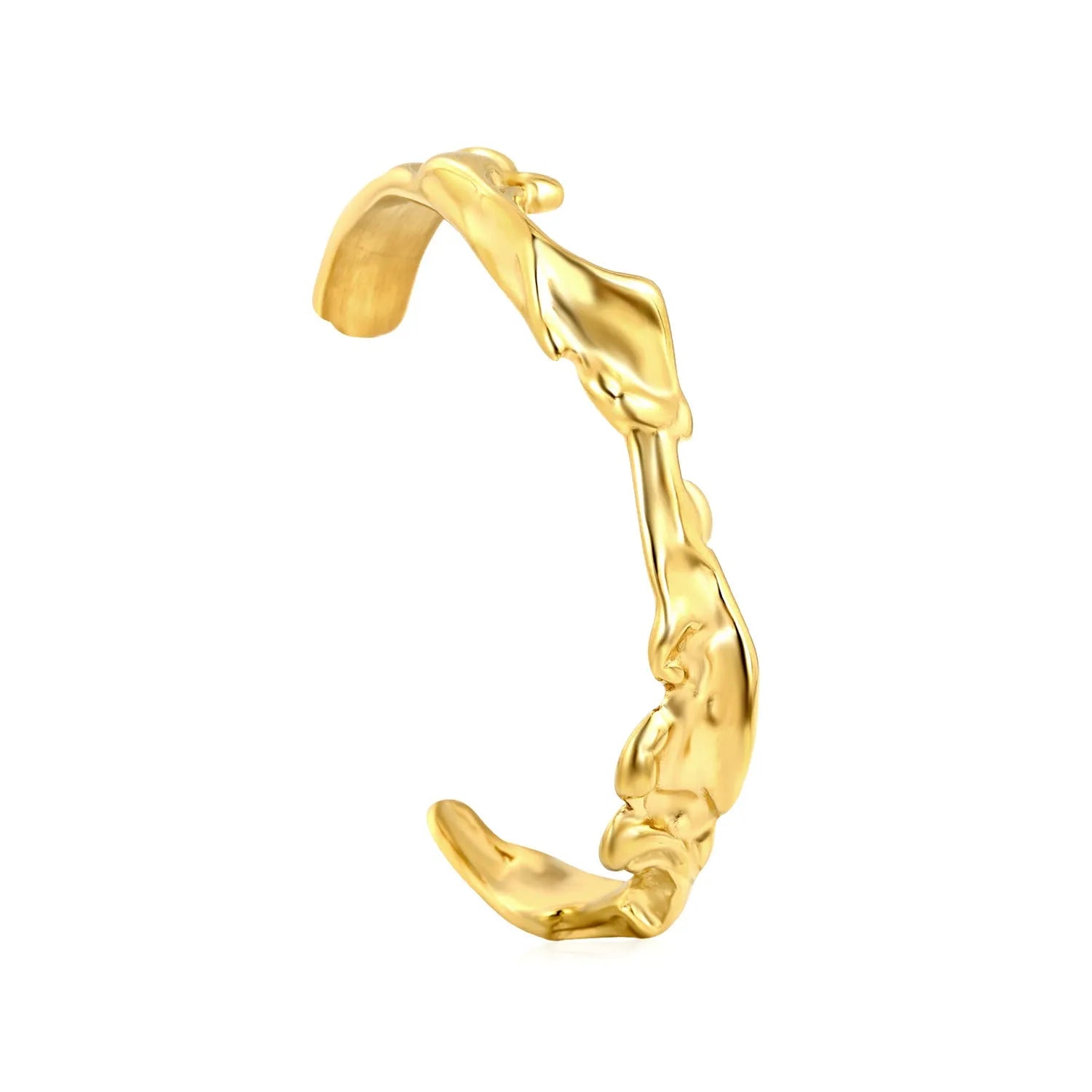 Stainless steel alloy fashion bracelet in advanced European American styling