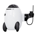 White baby stroller shaking device with Bluetooth and automatic shaking functions