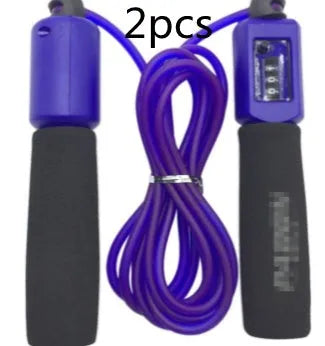 A 3-metre long skipping rope with foam handles, shown in one of 14 available colour options.