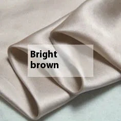 Silk duvet cover in Lotus Pink colour showing double-sided plain weave construction
