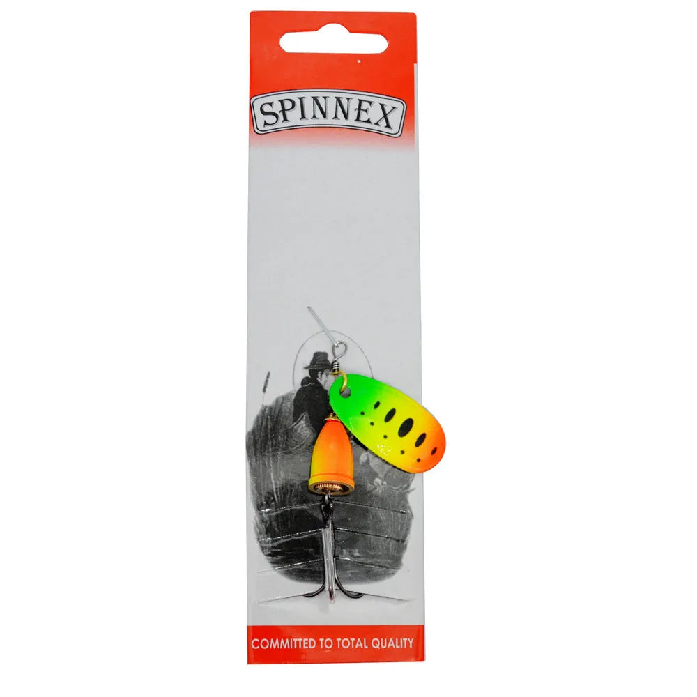 R composite rotating sequins copper bell metal fishing lure in seven colour options including rose gold and yellow green
