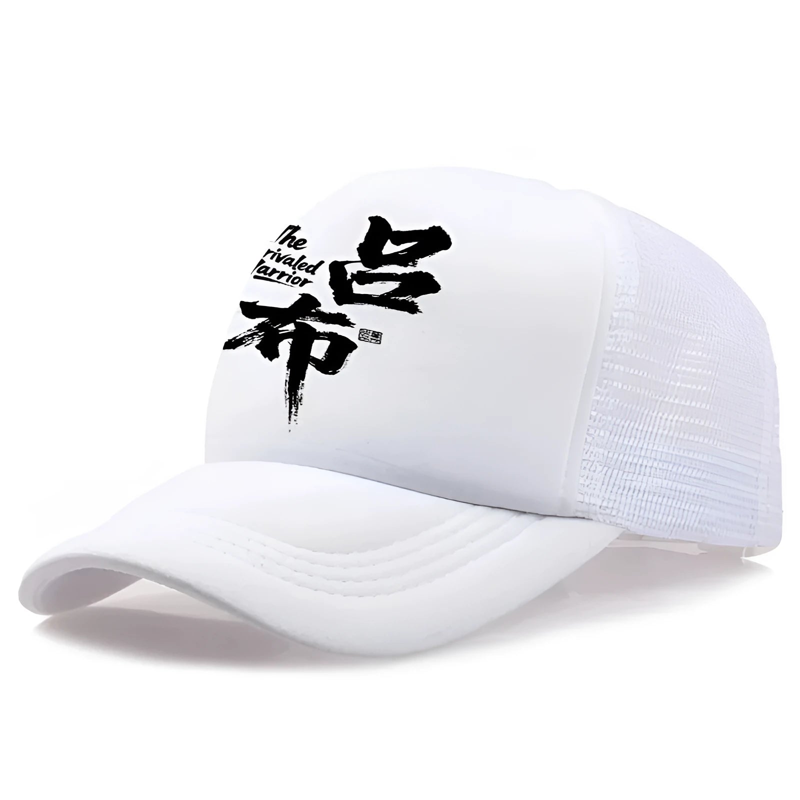 Men's adjustable baseball cap in six colour options on a white background.