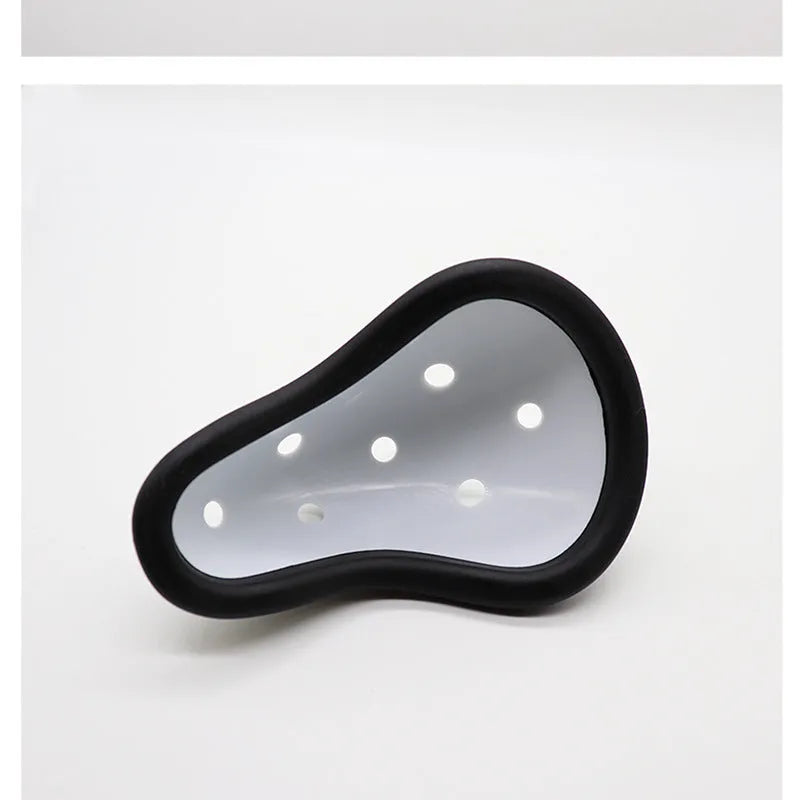 Rubber sports genital protector for adult and children's use in hockey, rugby, boxing, and martial arts