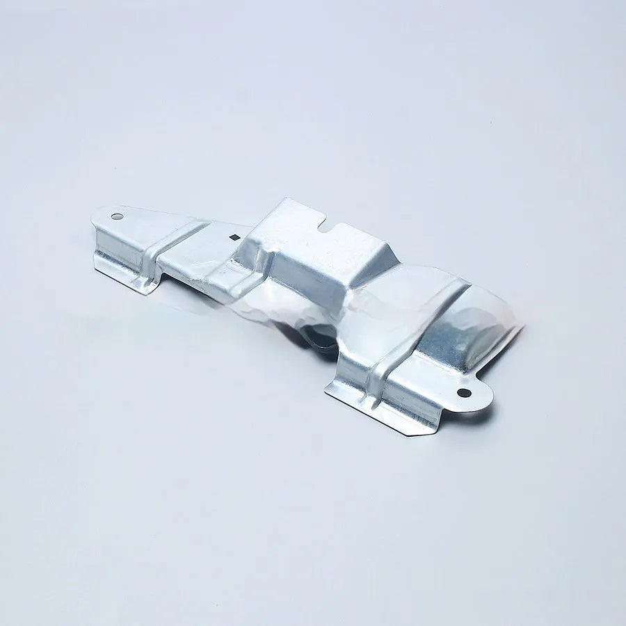 Silver metal car trunk support plate for Volkswagen, 30x11x2cm motor bracket