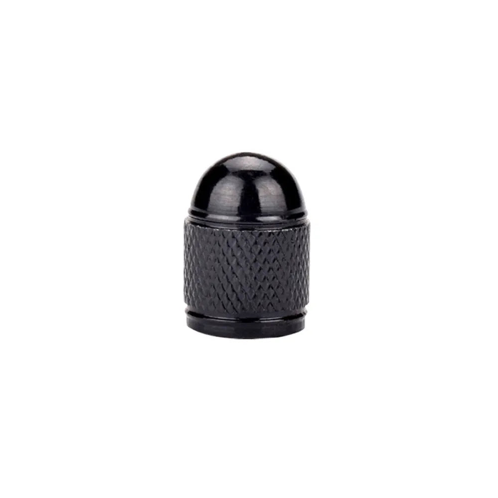 Aluminium mountain bike tyre valve cap in five colour options.