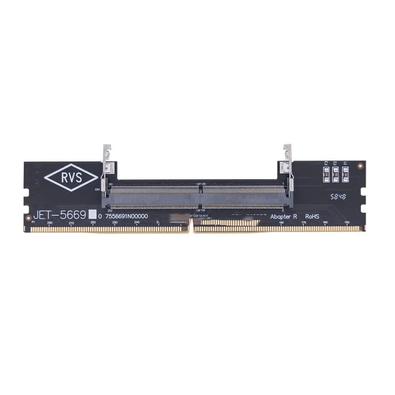 DDR4 laptop to desktop memory adapter card in electrostatic bag