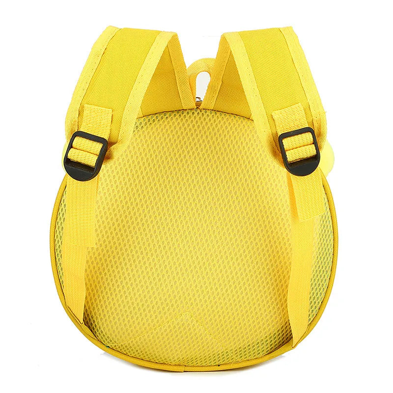 Hard shell children's backpack with cute cartoon animal design for kindergarten boys and girls